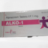 Buy Alprazolam 1mg tablets
